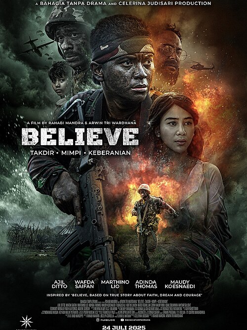Poster Film Believe