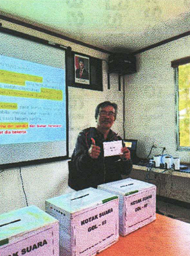 Pemungutan Suara di PTKSK-Balai Riam